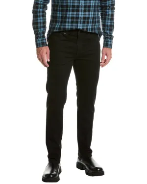 7 For All Mankind Squiggle Jeans Schwarze Slim Knöcheljeans