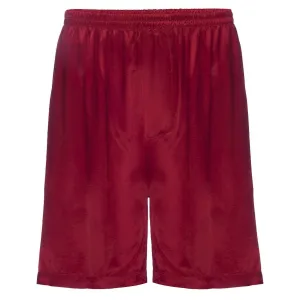 Adam Satin Boxer Mit Künstlichem Verschluss In Rot