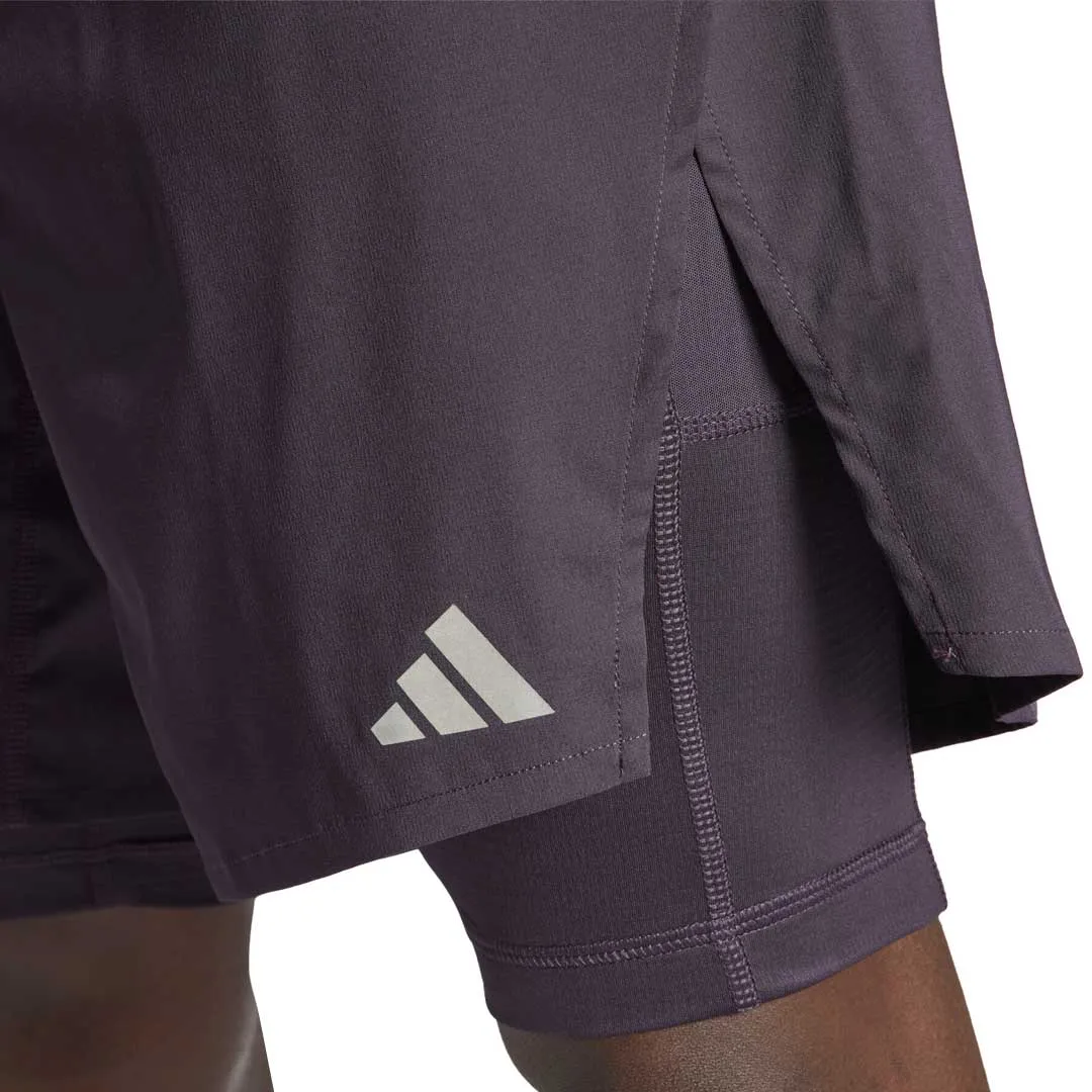 adidas - Herren HIIT Workout HEAT.RDY 2-in-1 Shorts (IL7130 7IN)