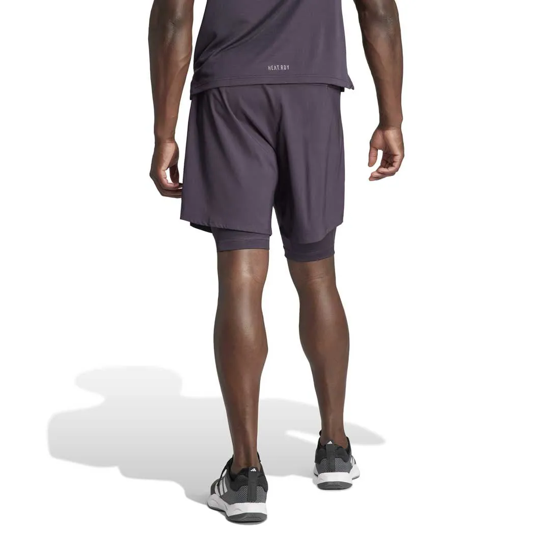 adidas - Herren HIIT Workout HEAT.RDY 2-in-1 Shorts (IL7130 7IN)