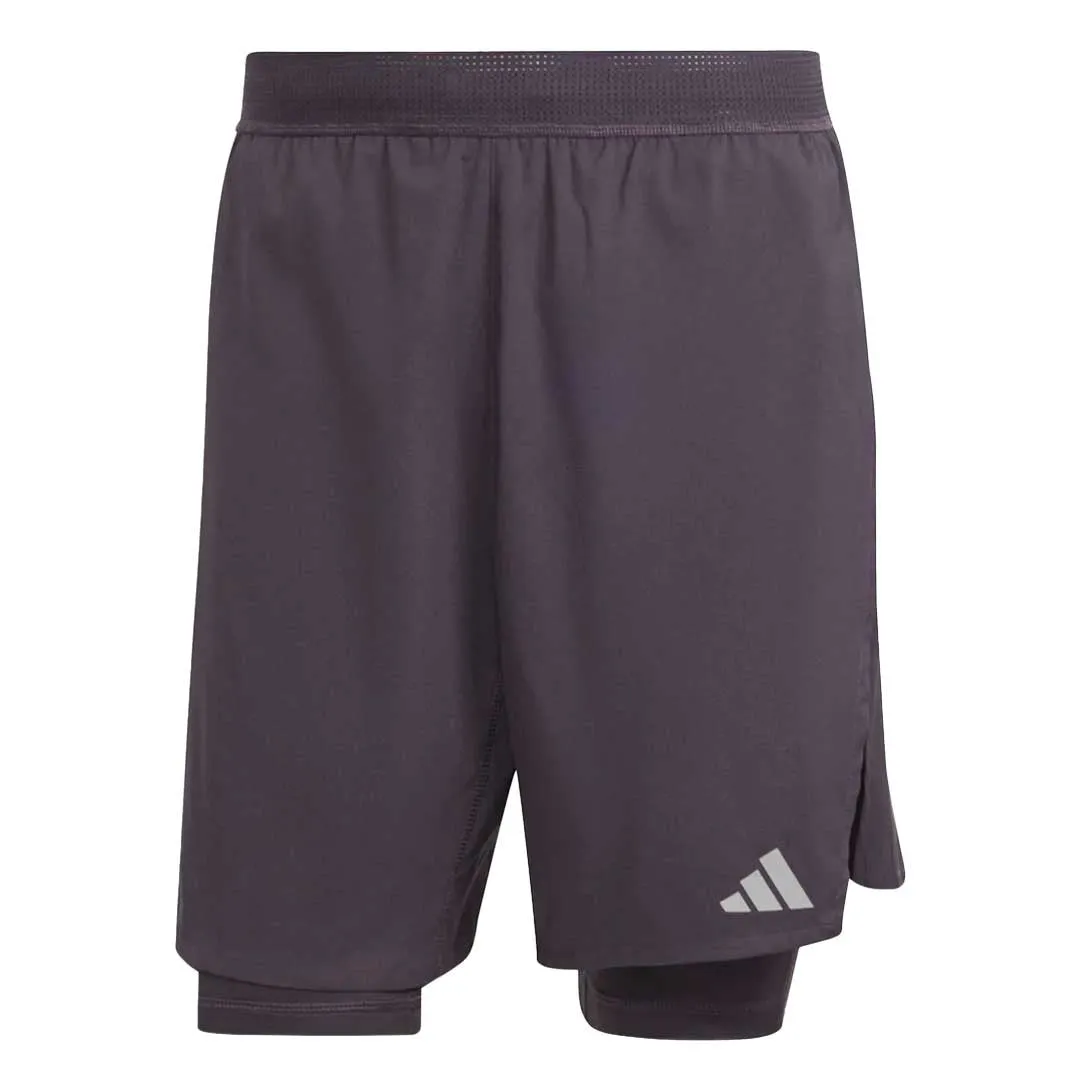 adidas - Herren HIIT Workout HEAT.RDY 2-in-1 Shorts (IL7130 7IN)