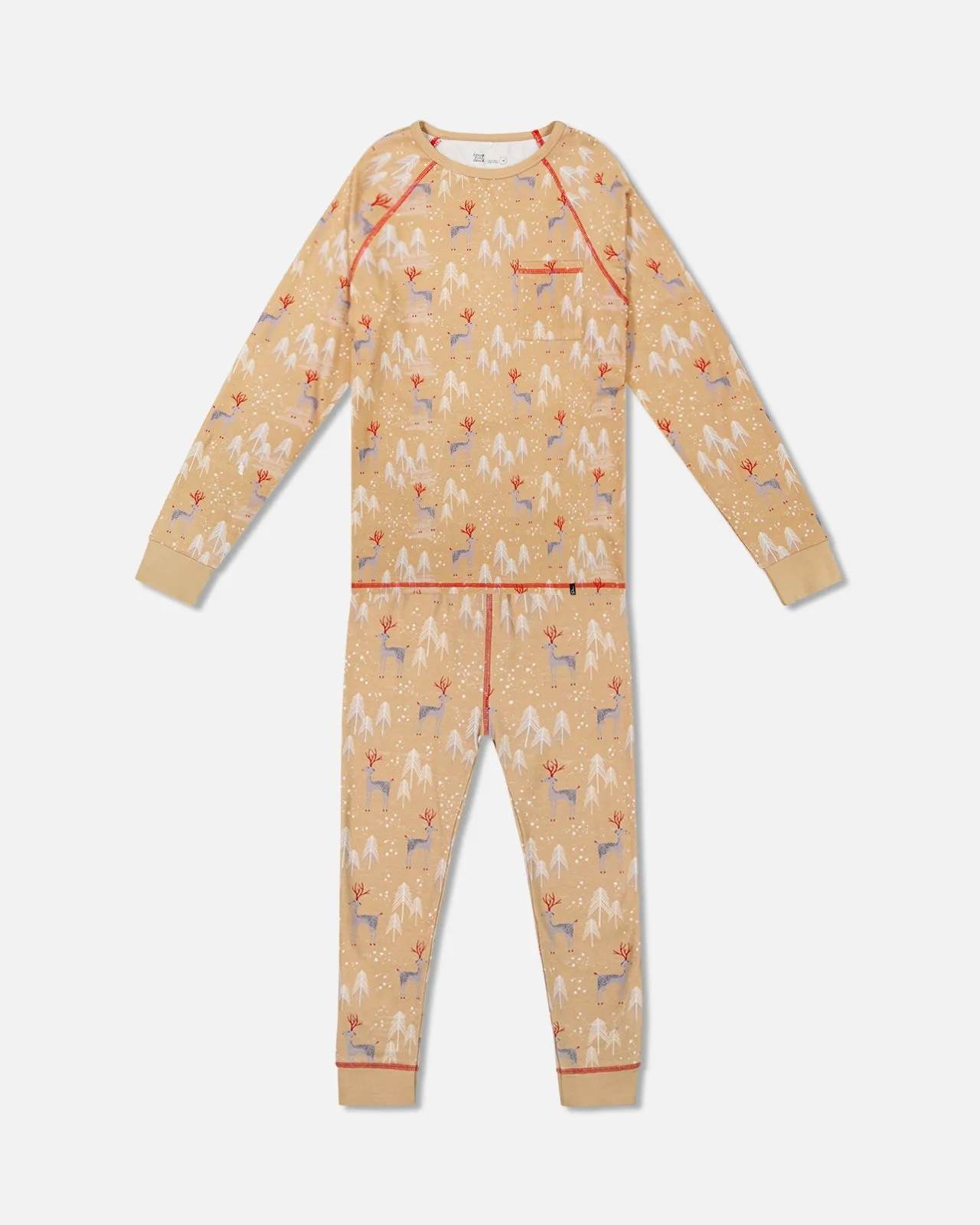 Zweiteiliger Weihnachts-Pyjama-Set für erwachsene Männer