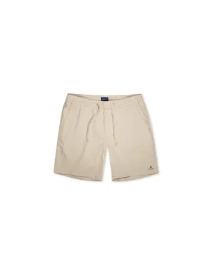 Allister Draw String Logo Shorts Trockener Sand