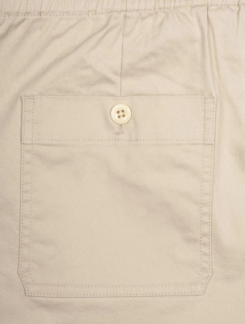 Allister Draw String Logo Shorts Trockener Sand