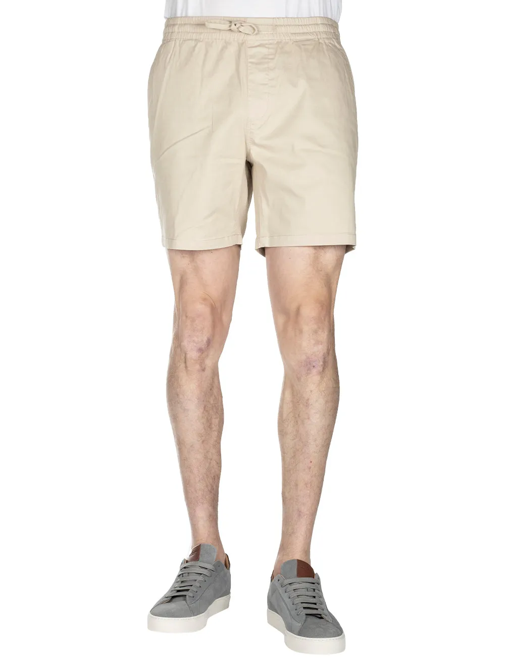Allister Draw String Logo Shorts Trockener Sand