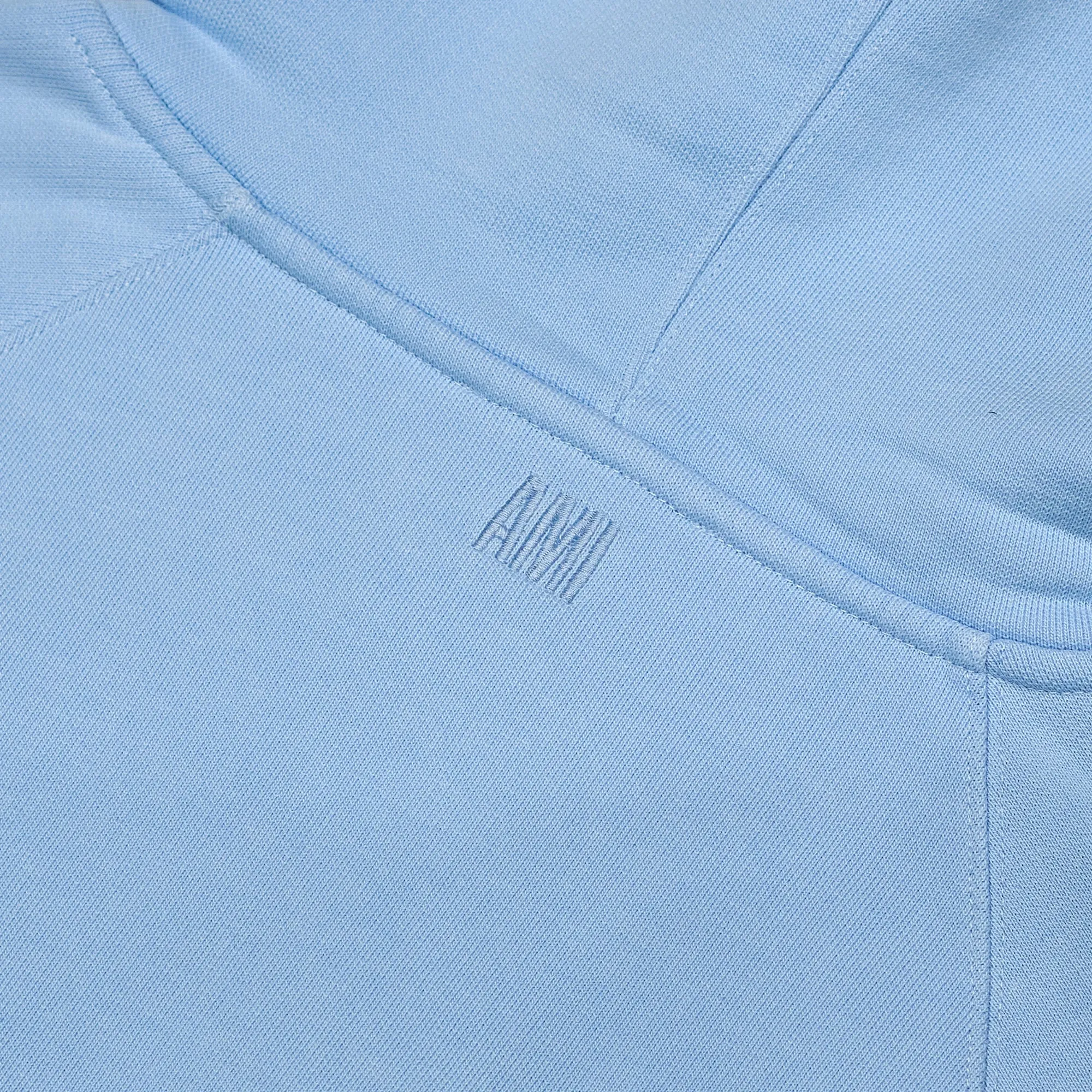 AMI PARIS Blauer Ami De Cœur Kapuzenpullover