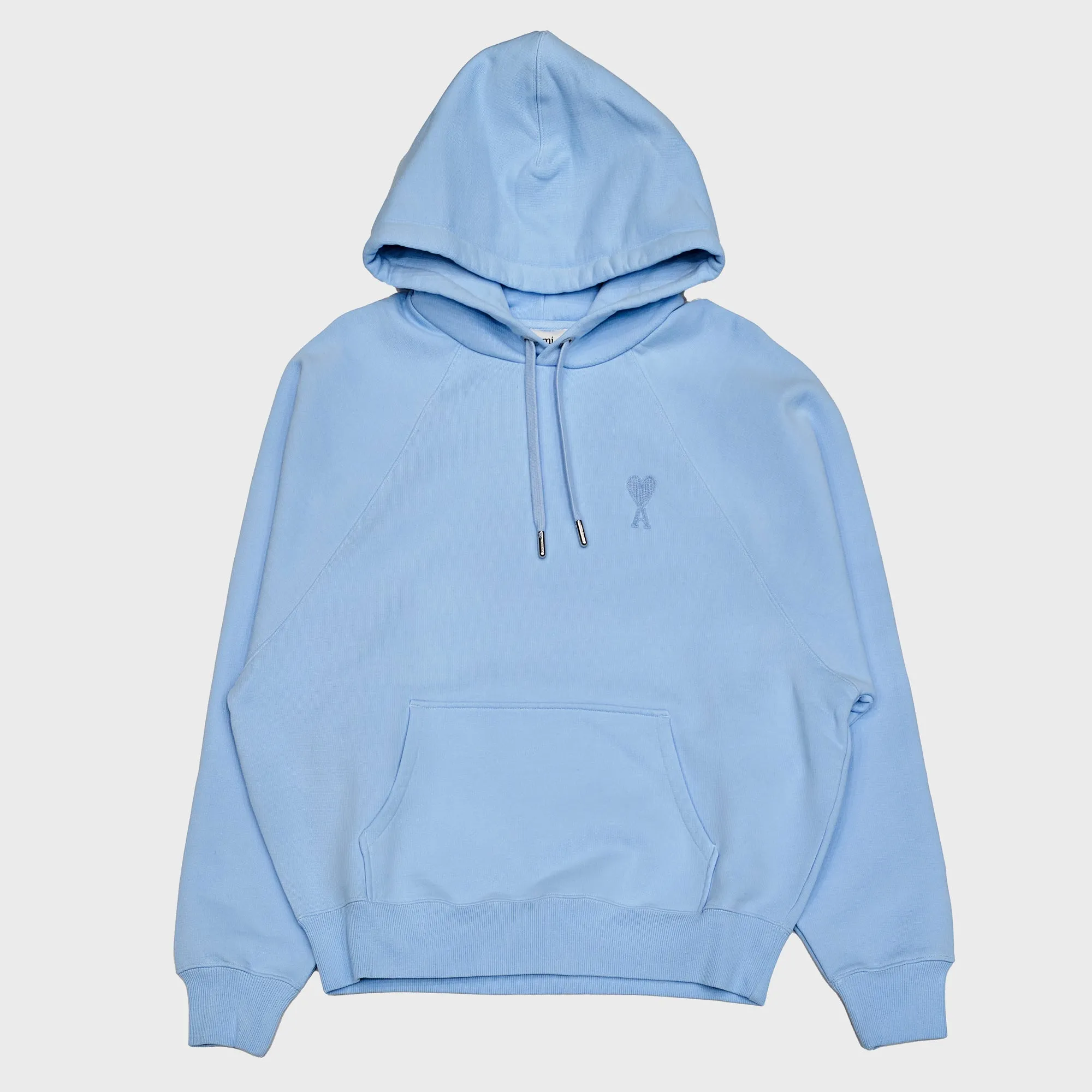 AMI PARIS Blauer Ami De Cœur Kapuzenpullover