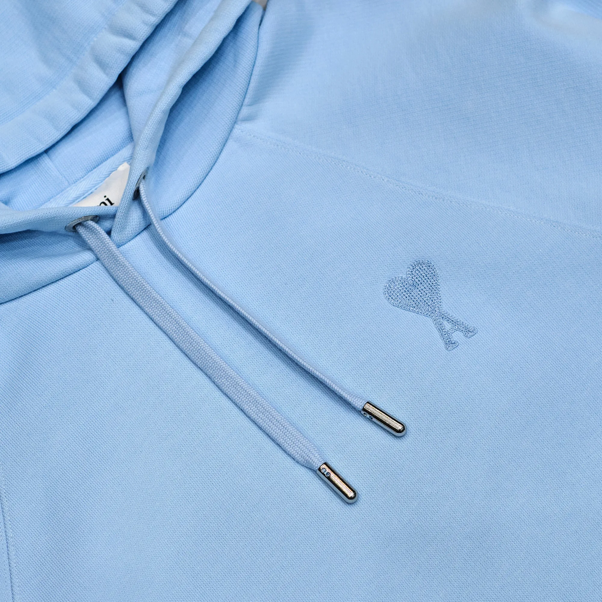 AMI PARIS Blauer Ami De Cœur Kapuzenpullover