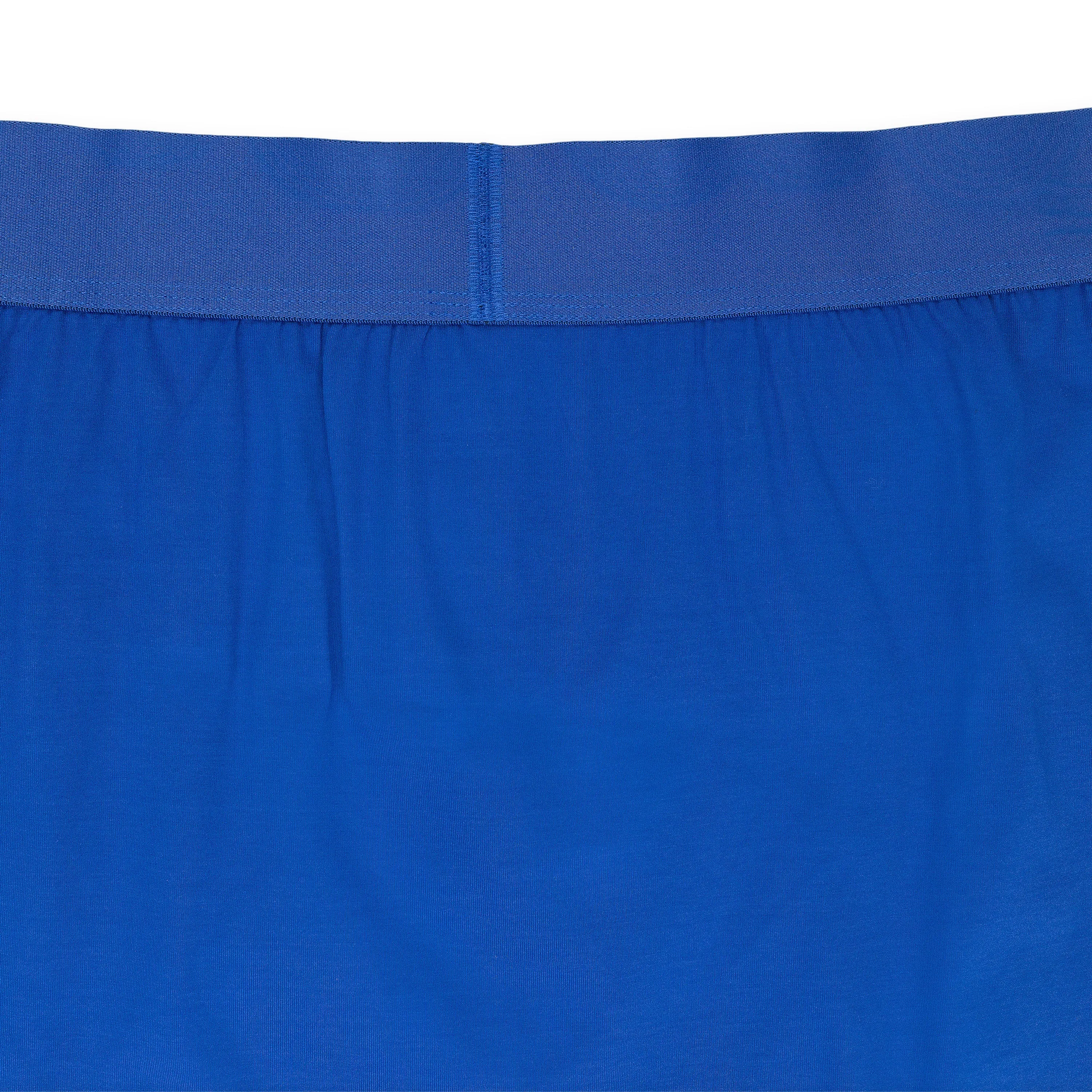 BOXER BRIEFS BLAUE UNTERWÄSCHE