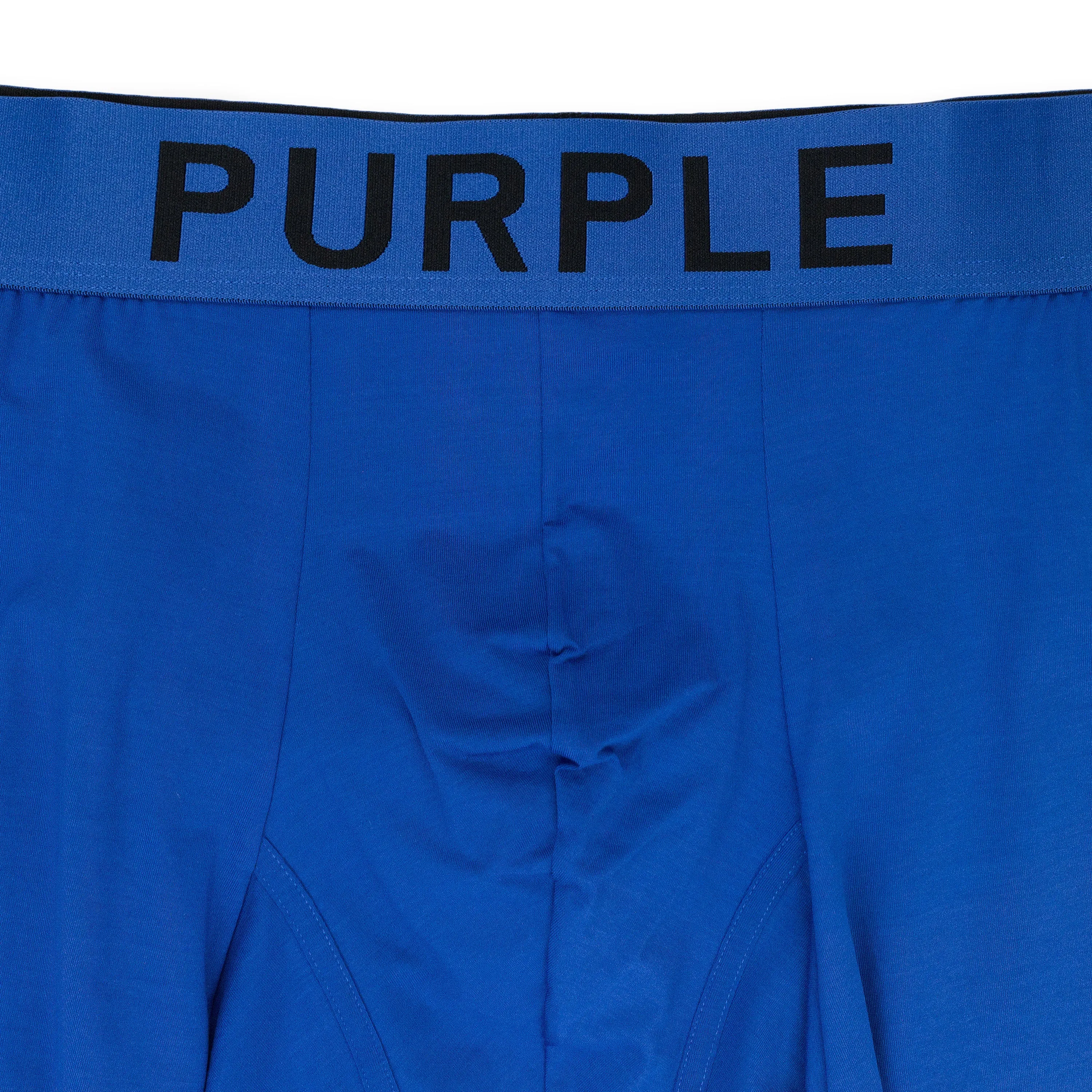 BOXER BRIEFS BLAUE UNTERWÄSCHE