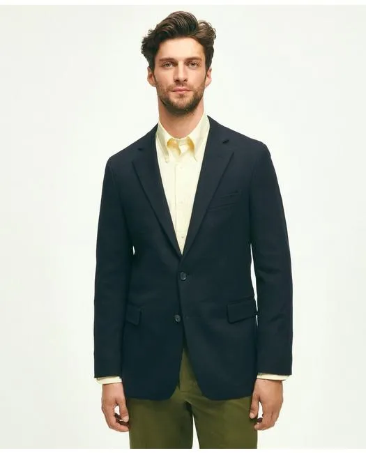 Brooks Brothers Herren Classic Fit Cashmere 1818 Sportjacke Marineblau Brooks Brothers