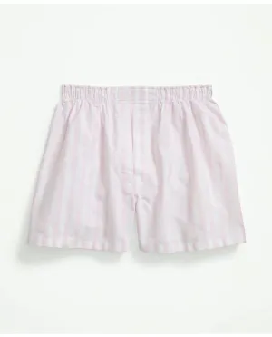 Brooks Brothers Herren-Boxershorts aus Baumwolle im Oxford-Streifen-Design Pink Brooks Brothers