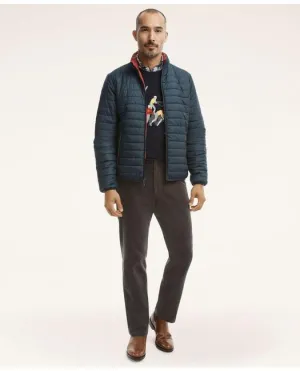 Brooks Brothers Herren Reversible Daunen-Pufferjacke Marine Brooks Brothers