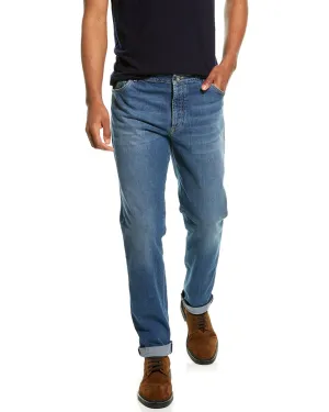 Brunello Cucinelli Blaue Skinny Jeans
