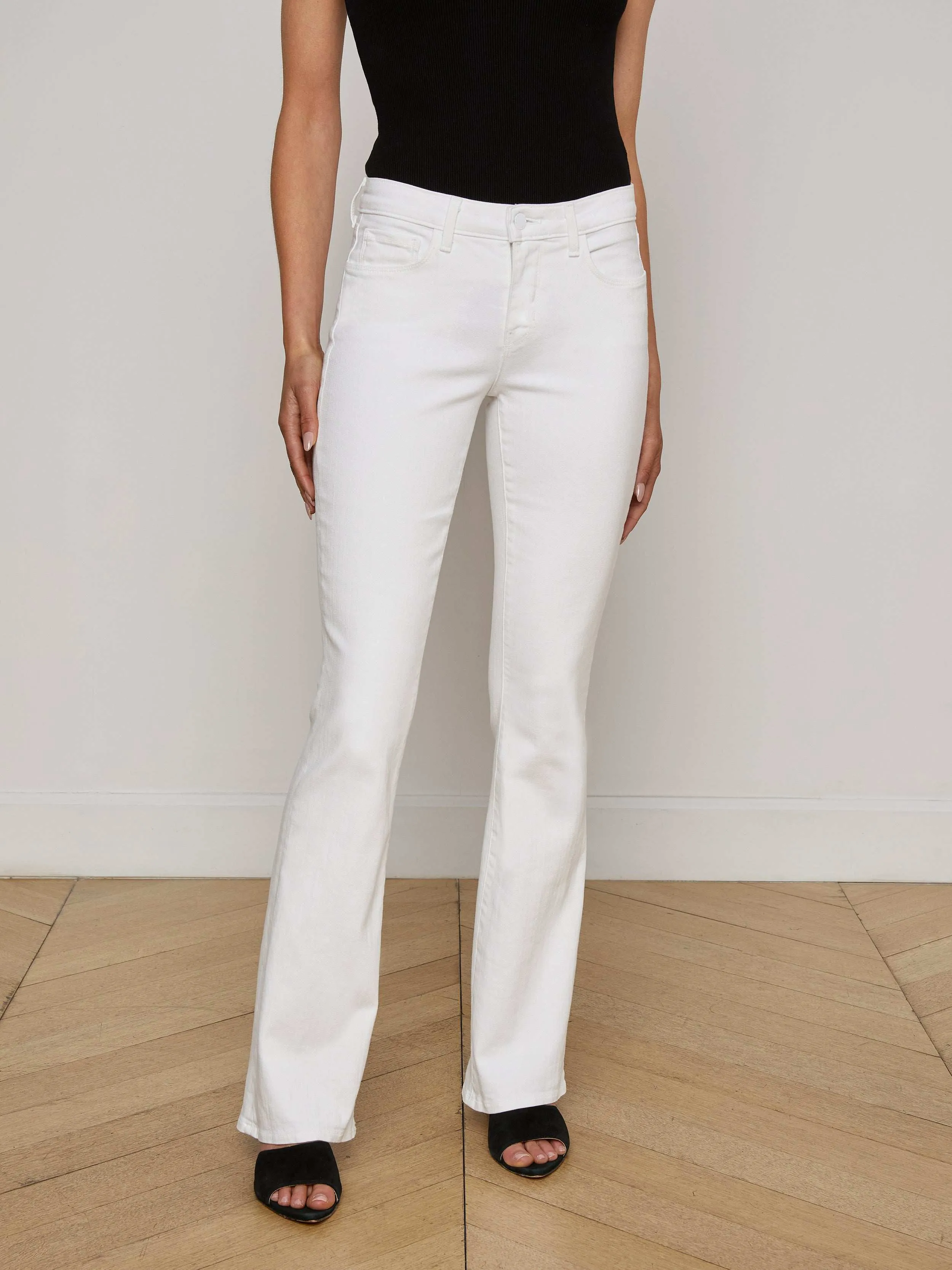 Cara Low-Rise Bootcut Jeans