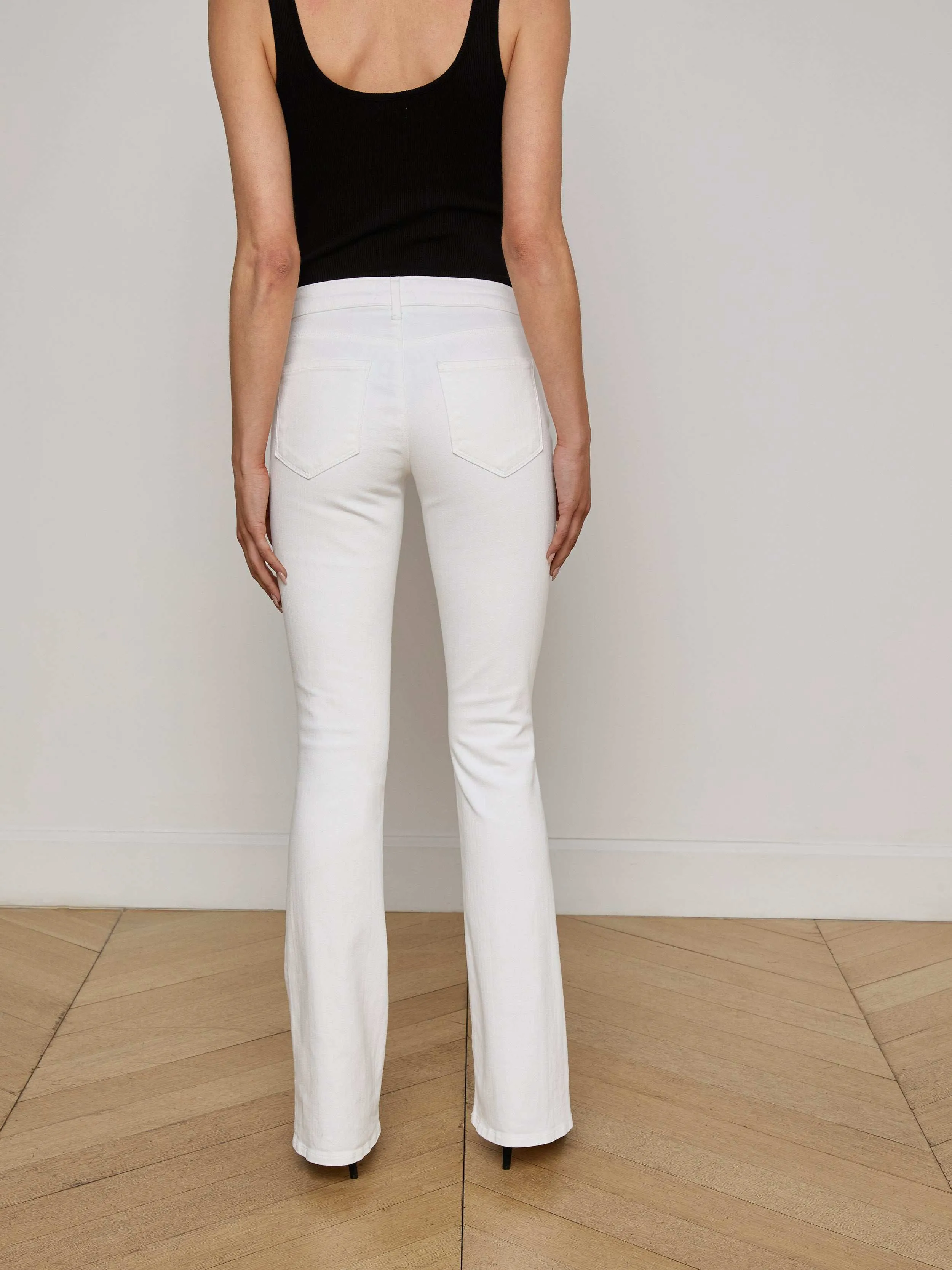 Cara Low-Rise Bootcut Jeans