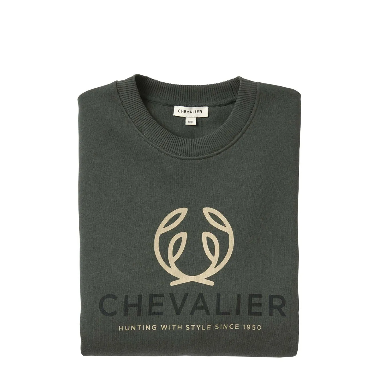 Chevalier Logo Sweatshirt Herren Mitternachtspine