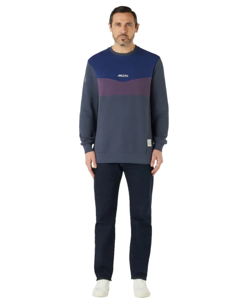 Kleidung Musto Musto Herren 64 Tri-Color Sweatshirt