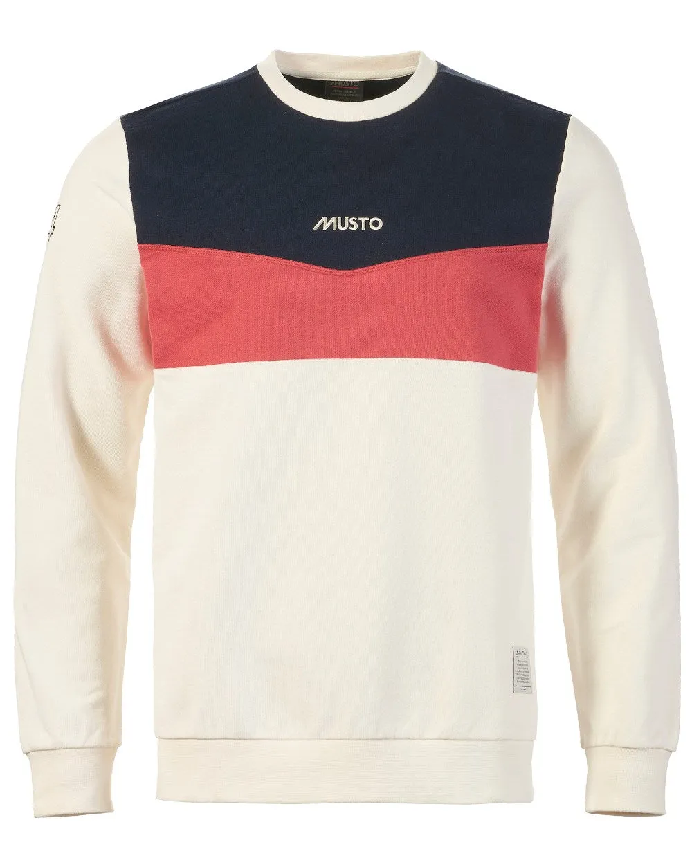 Kleidung Musto Musto Herren 64 Tri-Color Sweatshirt