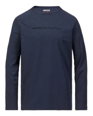 Kleidung Musto Musto Herren Evolution Newport OSM EDYE Langarm T-Shirt