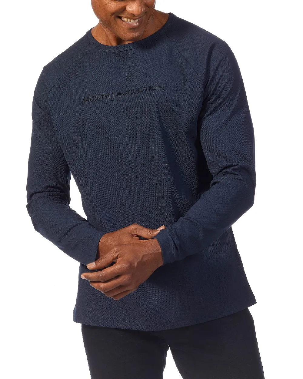 Kleidung Musto Musto Herren Evolution Newport OSM EDYE Langarm T-Shirt