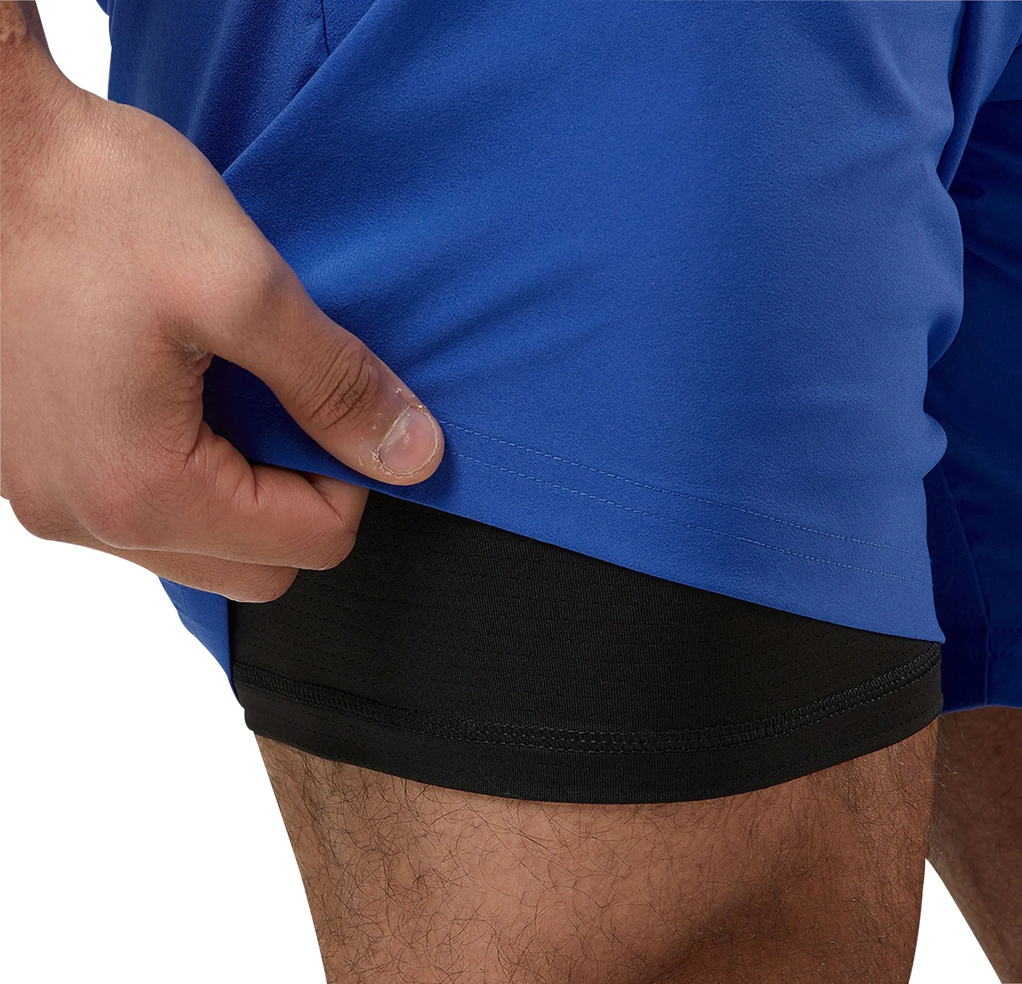 Bekleidung Puma Herren Puma Favourite 2 In 1 Herren Laufshorts - Blau