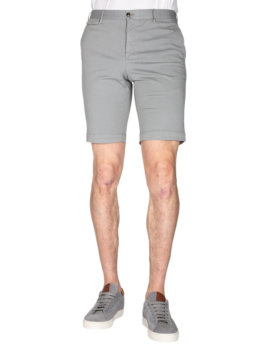 Baumwollshorts Grau