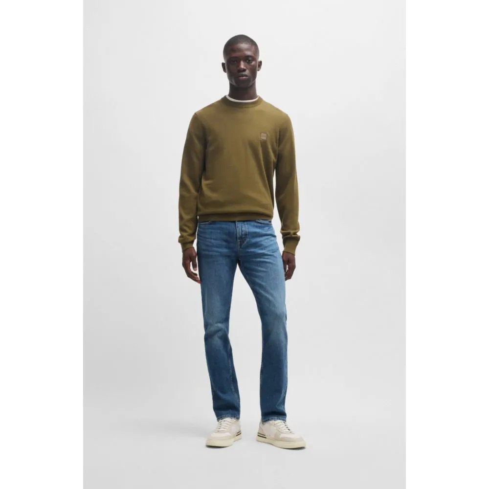 Delaware Slim-Fit-Jeans in blauem Comfort-Stretch-Denim