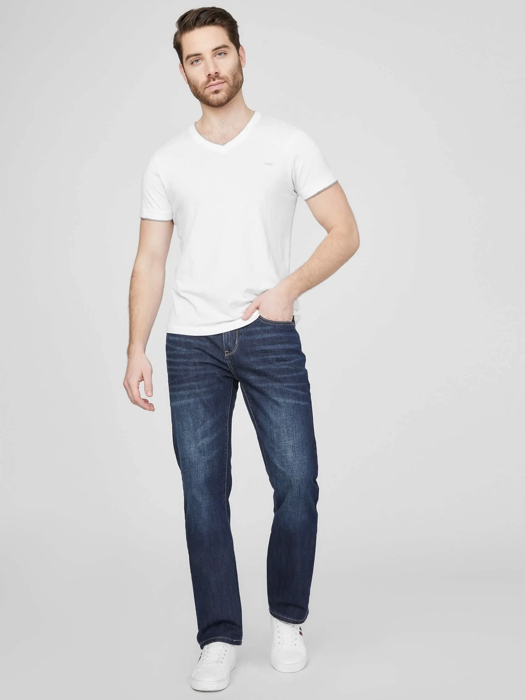 Delmar Slim Straight Jeans