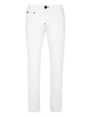 Denim Hose Gerade Schnitt Supreme Ikone Plein