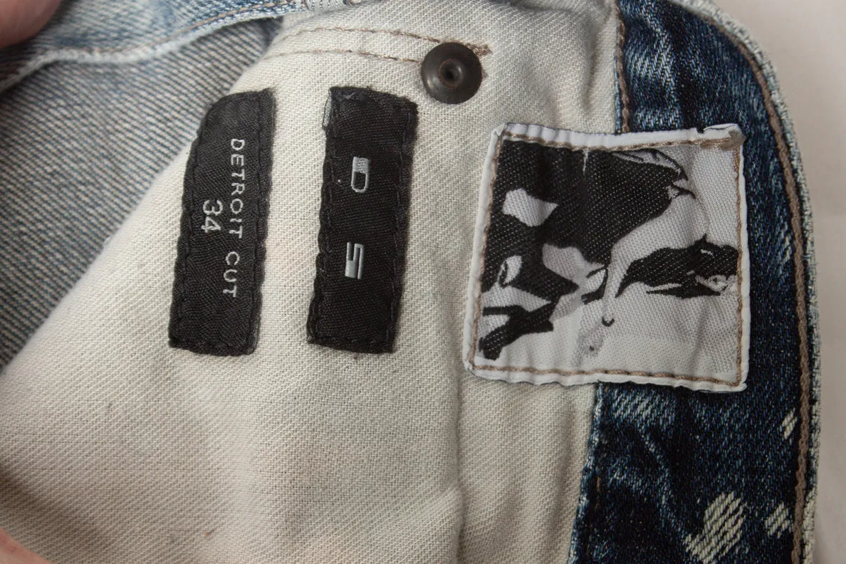 Detroit-Schnitt Jeans