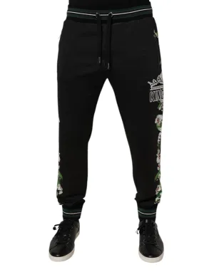 Dolce & Gabbana Floral King Herren Jogger Sweatpants