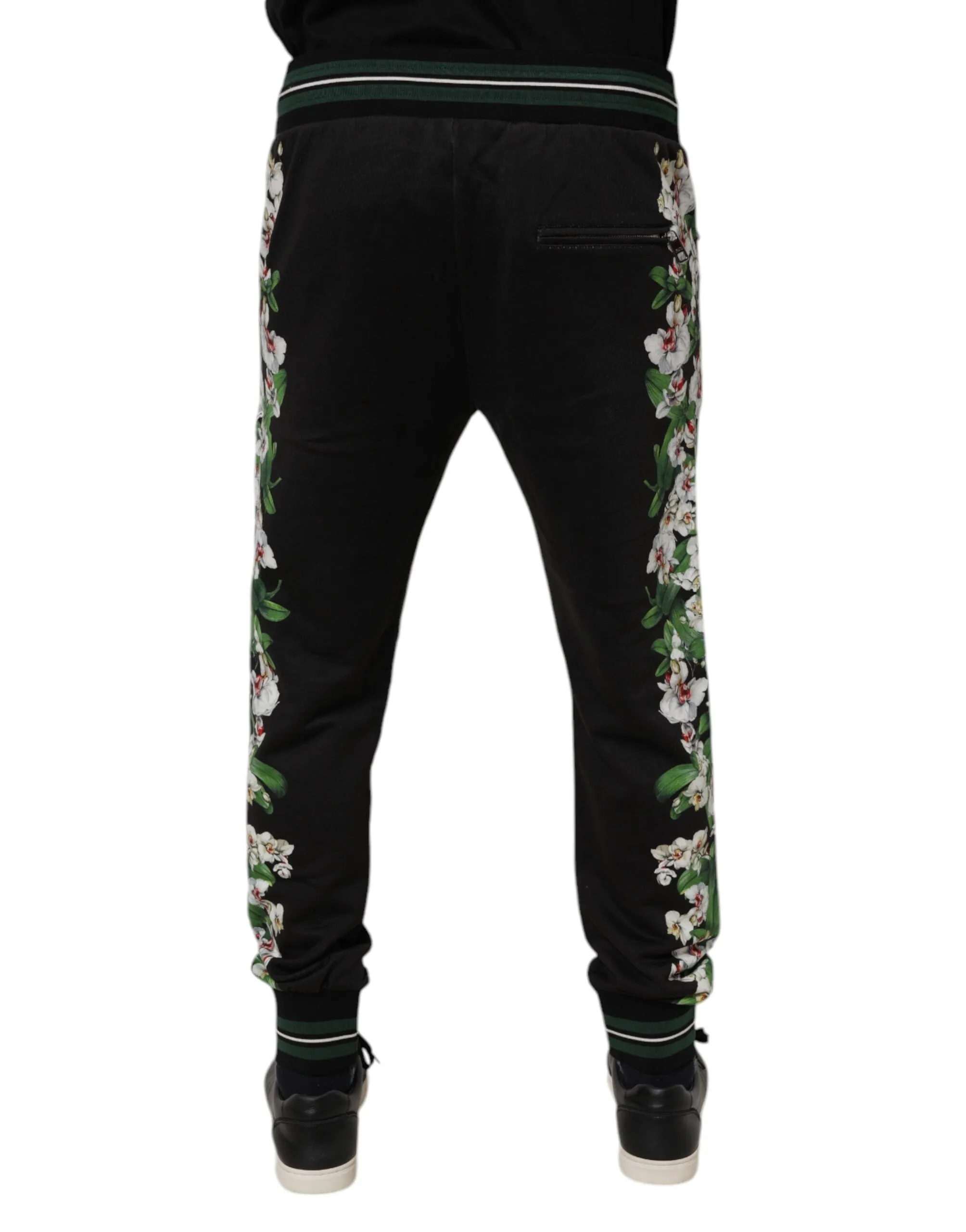 Dolce & Gabbana Floral King Herren Jogger Sweatpants