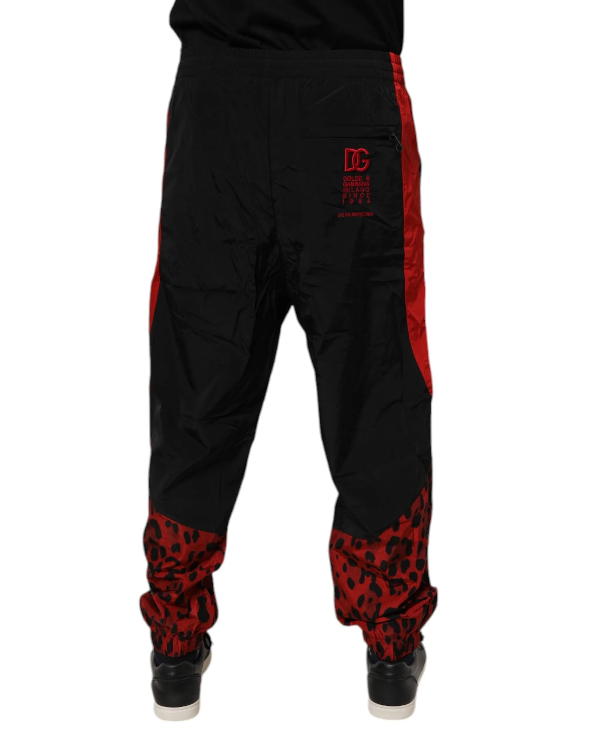 Dolce & Gabbana Leopard Jogginghose Herrenhose