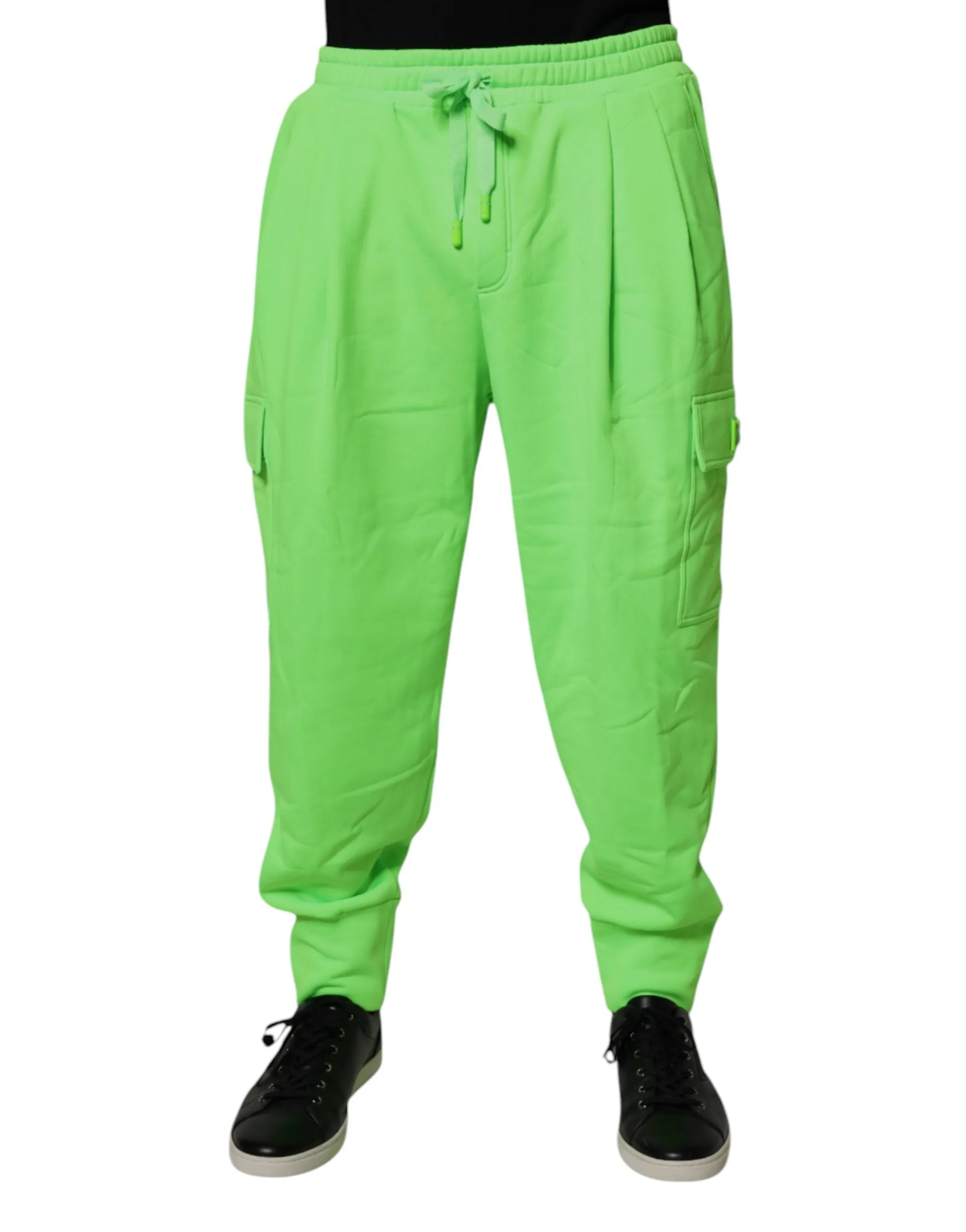 Dolce & Gabbana Neon Cargo Jogger Herren Sweatpants Herrenhose