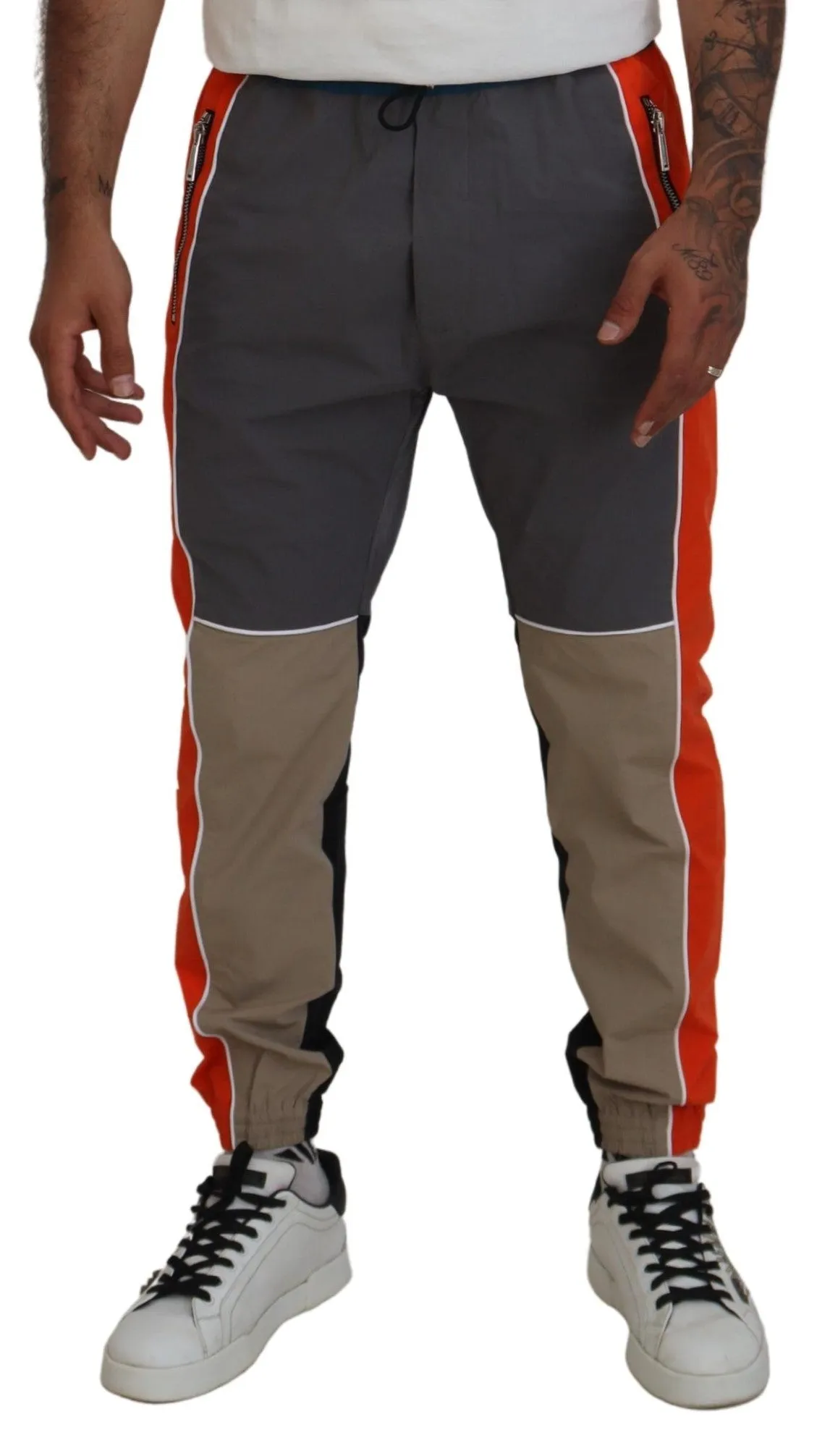 Dsqua2 Patchwork Baumwoll Jogginghose für Herren