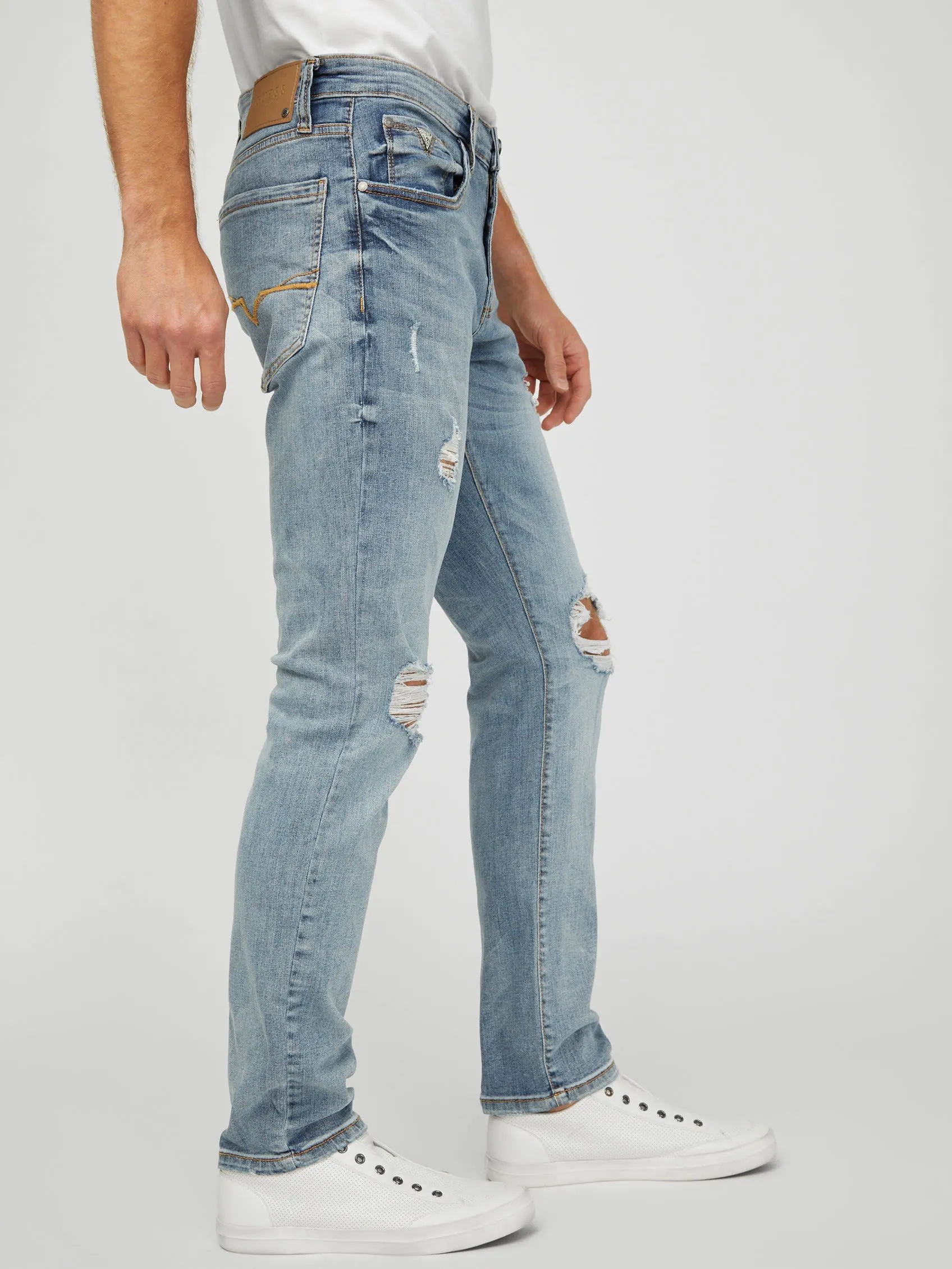 Eco Halsted Verjüngte Jeans