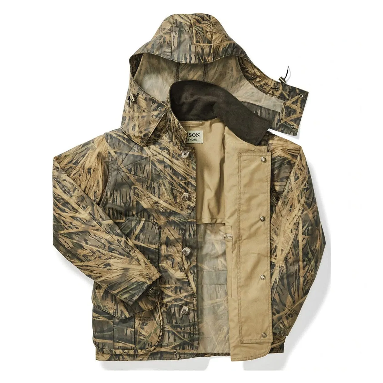 Filson Shelter Waterfowl Upland Mantel Schattengras