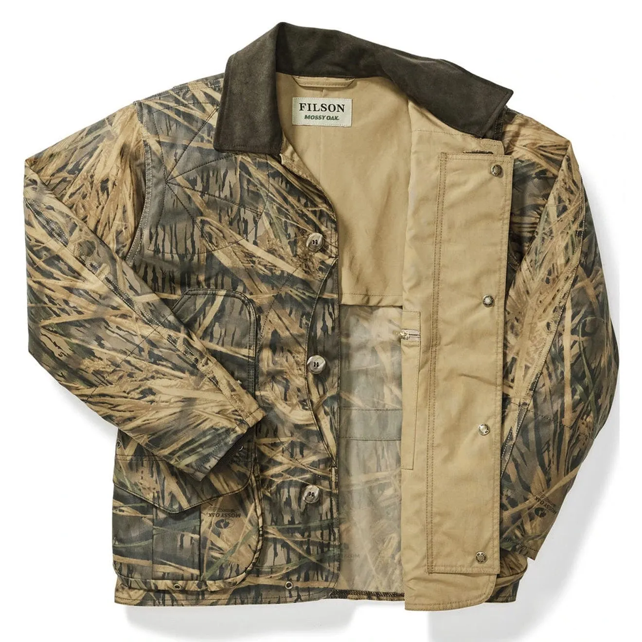 Filson Shelter Waterfowl Upland Mantel Schattengras