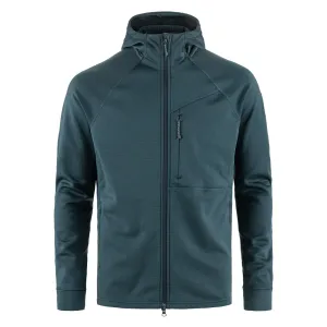 Fjallraven Abisko Raster Fleece Kapuzenpullover Bergblau