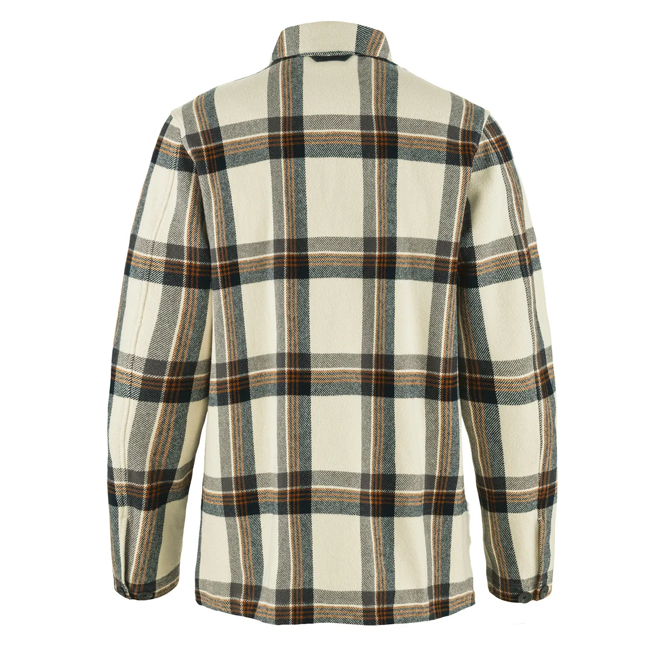 Fjällräven Singi Flannel Überhemd Kreideweiß / Dunkelblau
