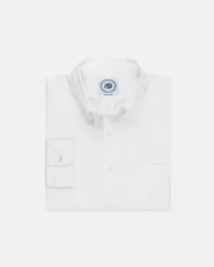 GOLD LABEL HEMD - WEIßES ROYAL OXFORD