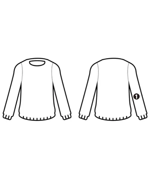 grüne Label entspannende Pullover