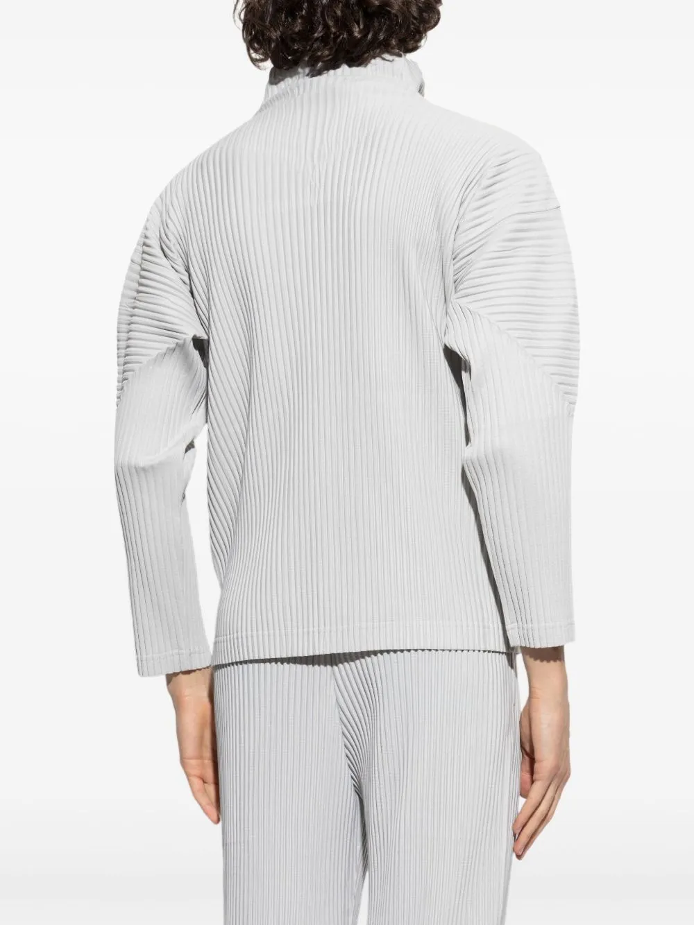 HOMME PLISSE ISSEY MIYAKE - Herren Basic Zip-Up Cardigan Kleidung_homme-plisse-iss