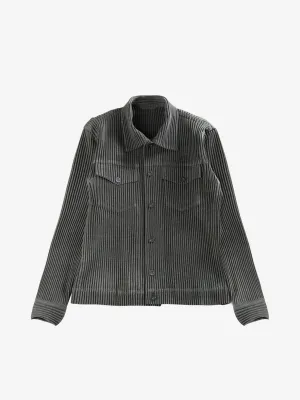 HOMME PLISSE ISSEY MIYAKE - Herrenjacke aus wolleähnlichem Leichtmaterial_homme-plisse-iss