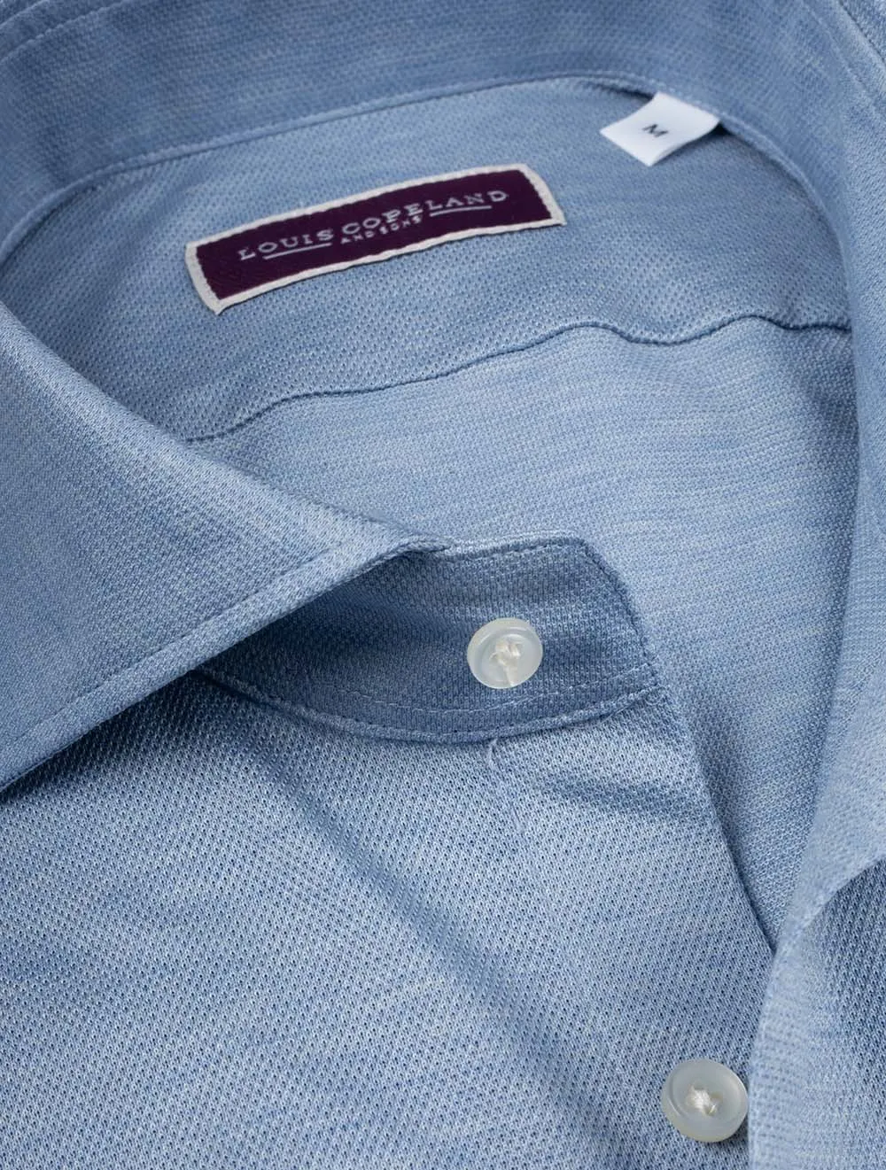 Jersey-Shirt Blau