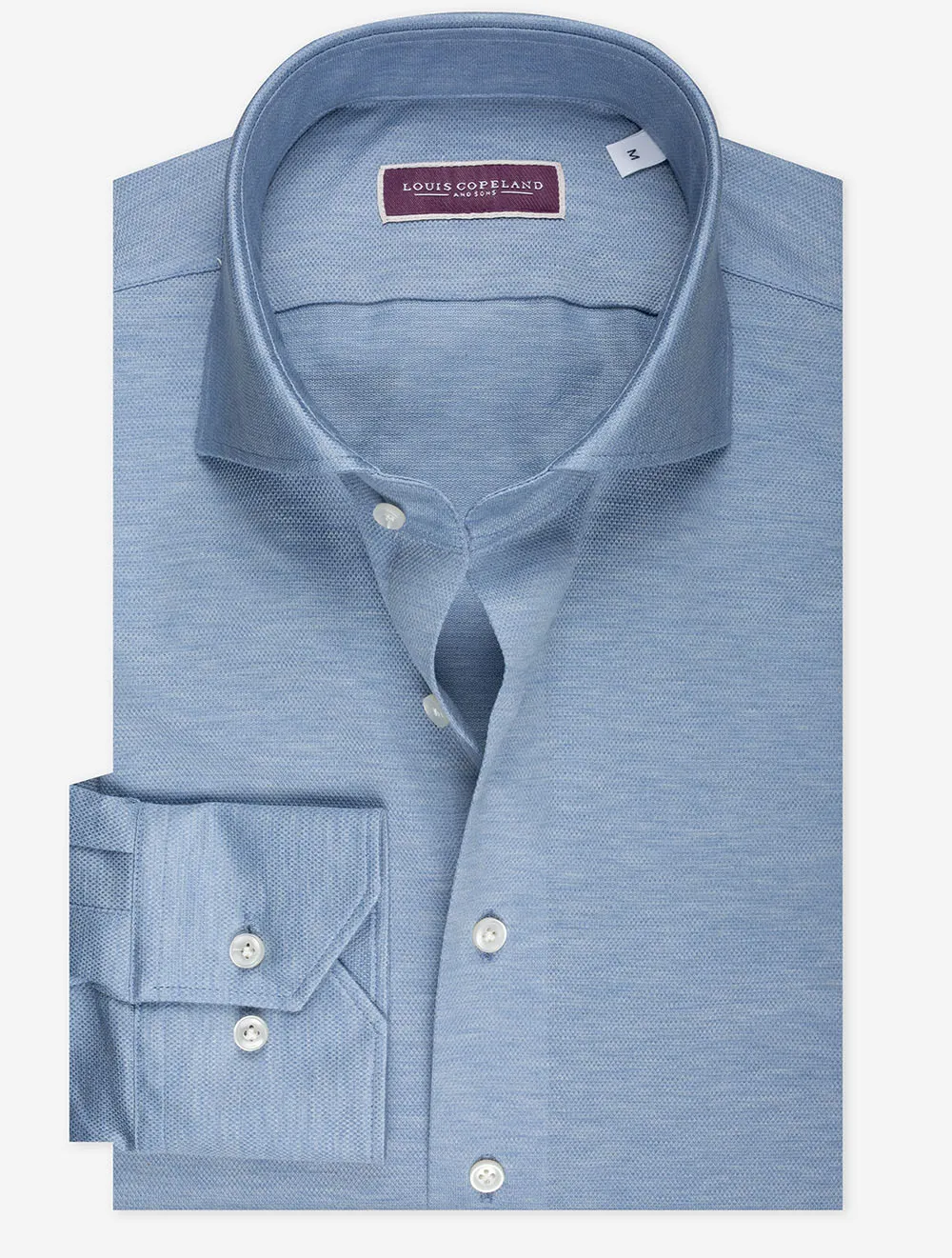 Jersey-Shirt Blau