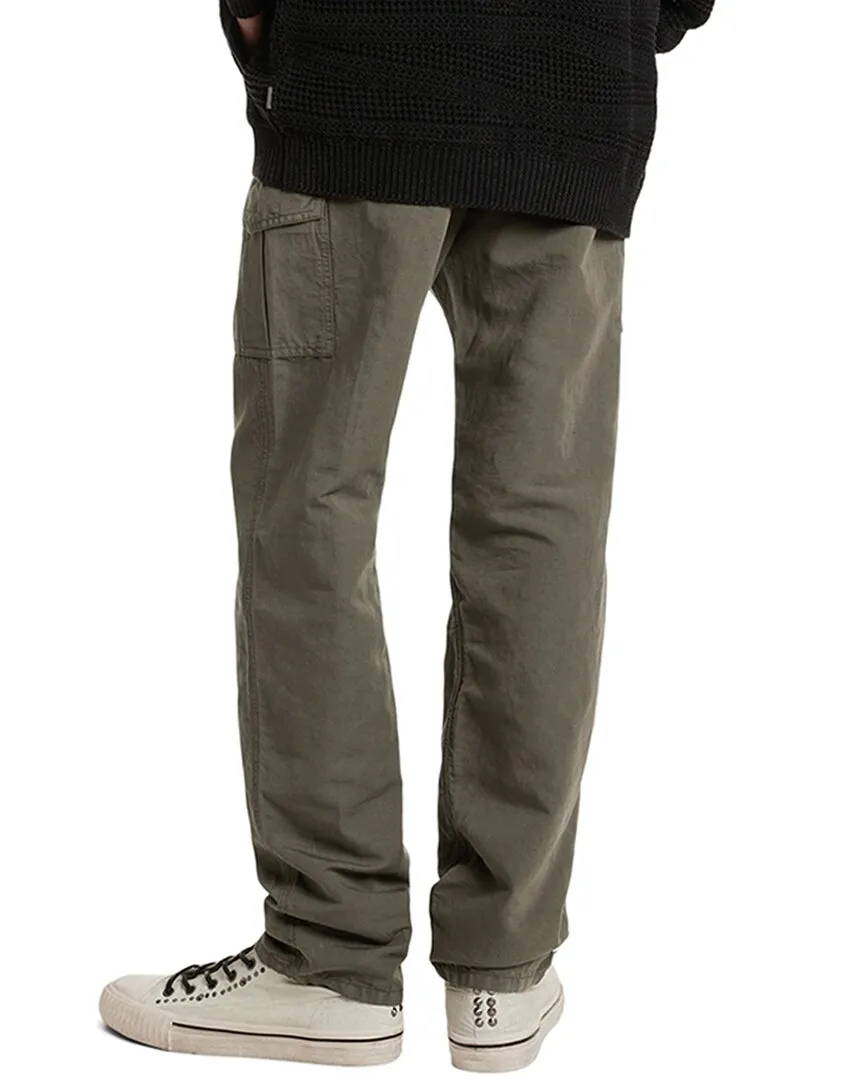 John Varvatos Craig Cargo Hose aus Leinen-Mix