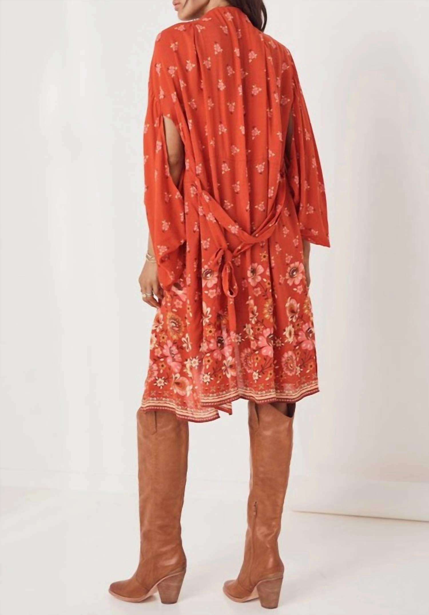 Joni Midi Robe In Campfire