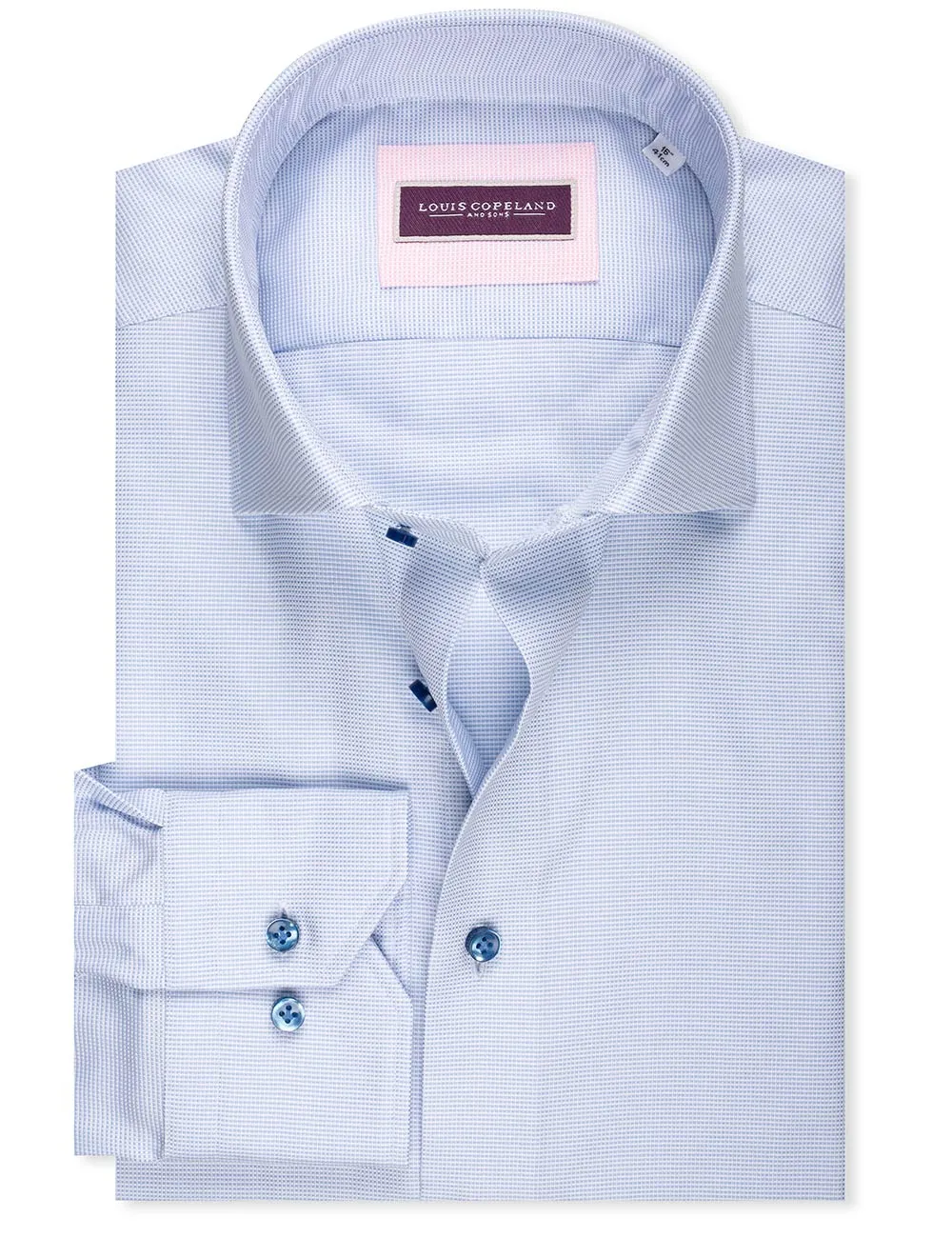 Kinks Slim Fit Hemd Blau